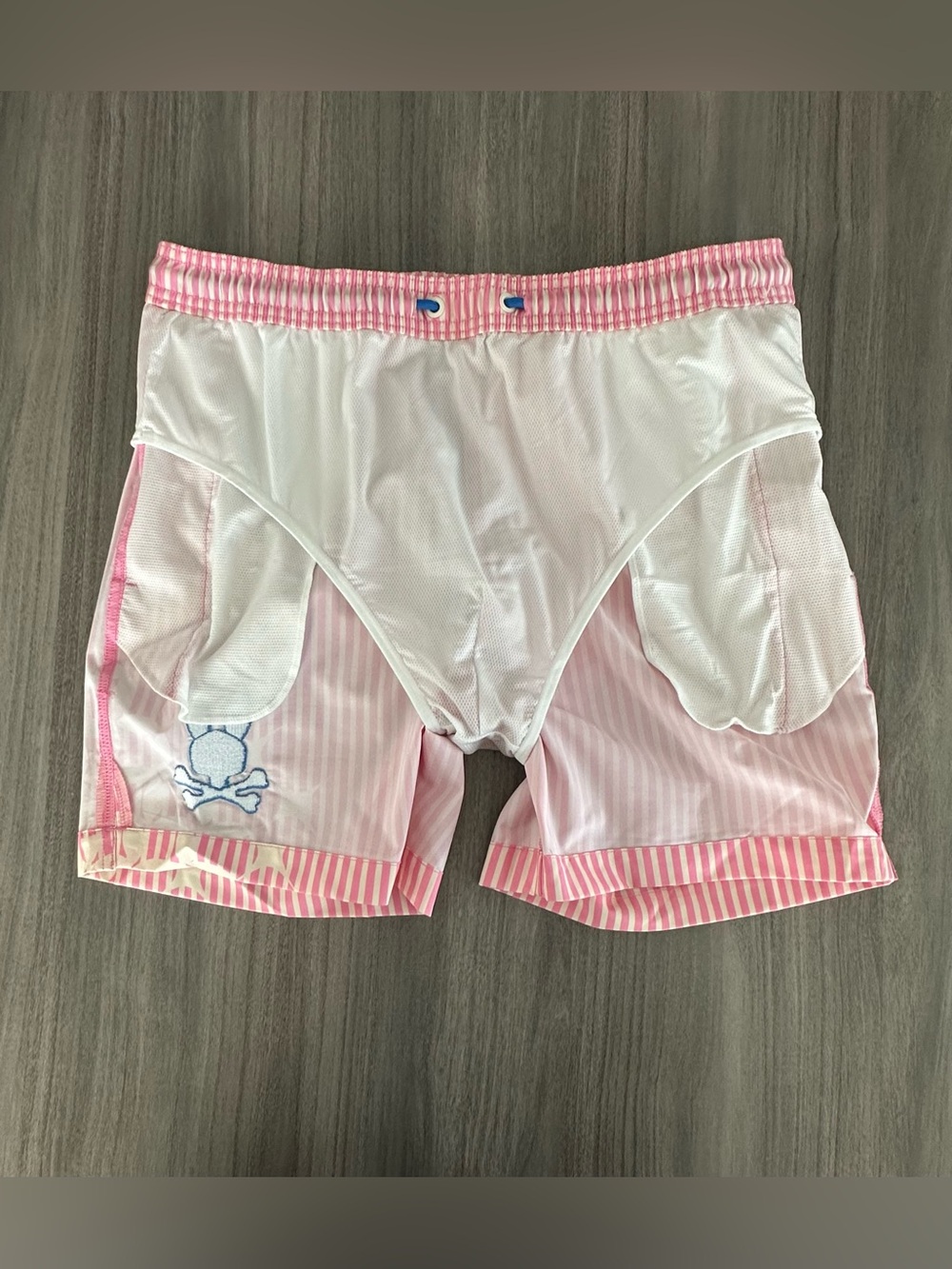 Psycho Bunny Swim Shorts Begonia Pink 5” - Picture 3 of 9